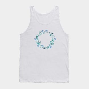 Spring plant wreath Tank Top